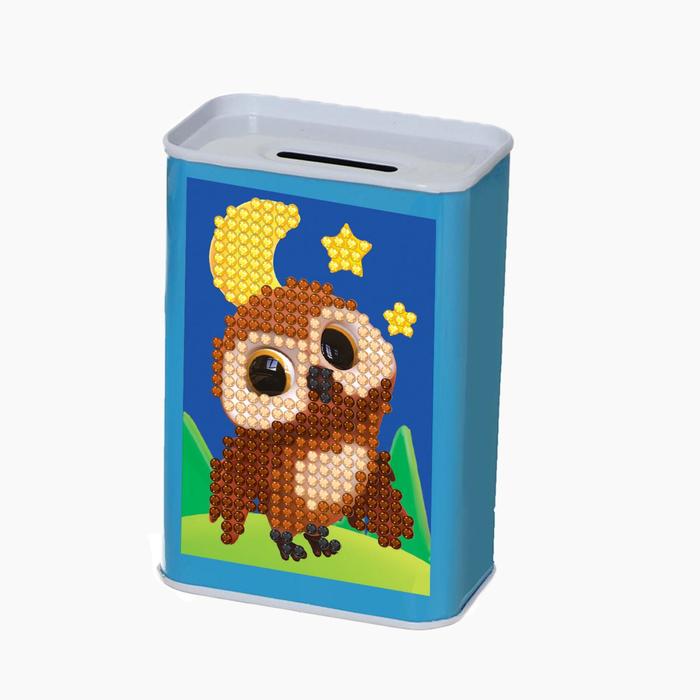 Алмазная мозаика на копилке «Сова и месяц»
Алмазная мозаика на копилке «Сова и месяц»