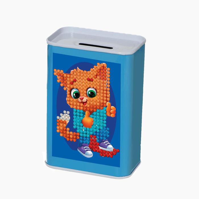 Алмазная мозаика на копилке «Рыжий котик»
Алмазная мозаика на копилке «Рыжий котик»