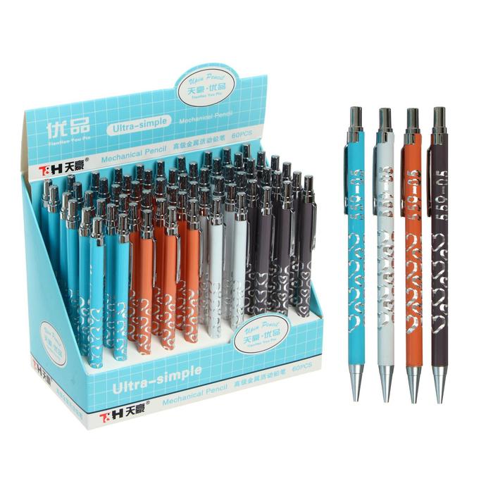 Карандаш механический 0,5мм Сердечки МИКС (штрихкод на штуке)
Карандаш механический 0,5мм Сердечки МИКС (штрихкод на штуке)