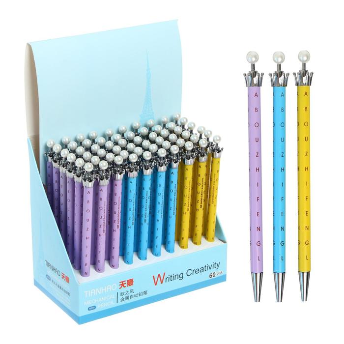 Карандаш механический "Корона Буквы" 0,5 мм, МИКС (штрихкод на штуке)
Карандаш механический "Корона Буквы" 0,5 мм, МИКС (штрихкод на штуке)