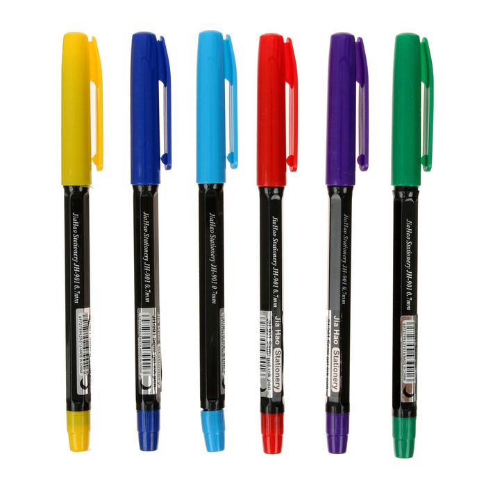 Ручка шариковая 0,7 мм стержень синий, корпус чёрный, колпачки МИКС (штрихкод на штуке)
Ручка шариковая 0,7 мм стержень синий, корпус чёрный, колпачки МИКС (штрихкод на штуке)