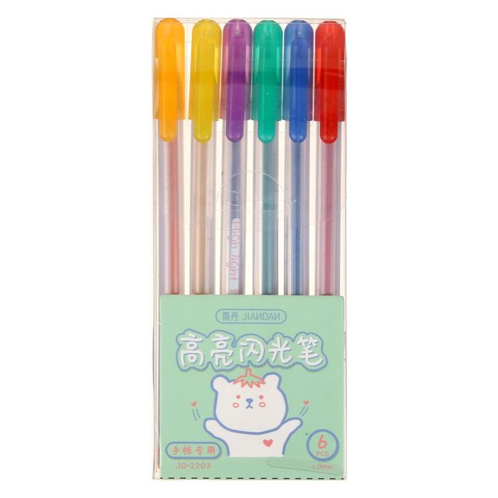 Набор гелевых ручек, 6 цветов, в блистере
Набор гелевых ручек, 6 цветов, в блистере