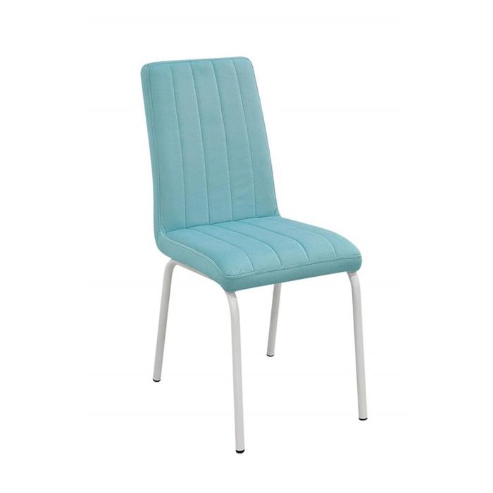 Стул «Кельн 2», каркас металл белый, ППУ 40 мм, велюр, цвет бирюзовый
Стул «Кельн 2», каркас металл белый, ППУ 40 мм, велюр, цвет бирюзовый