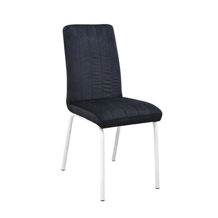 Стул «Кельн 2», каркас металл белый, ППУ 40 мм, велюр, цвет чёрный
Стул «Кельн 2», каркас металл белый, ППУ 40 мм, велюр, цвет чёрный