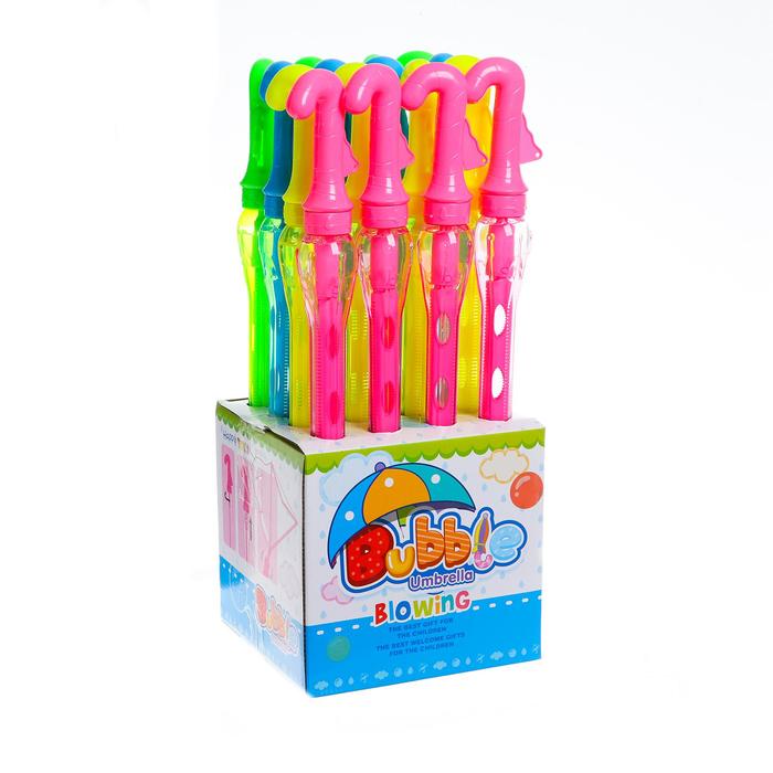 Мыльные пузыри «Большой зонт» 46 см, МИКС
Мыльные пузыри «Большой зонт» 46 см, МИКС