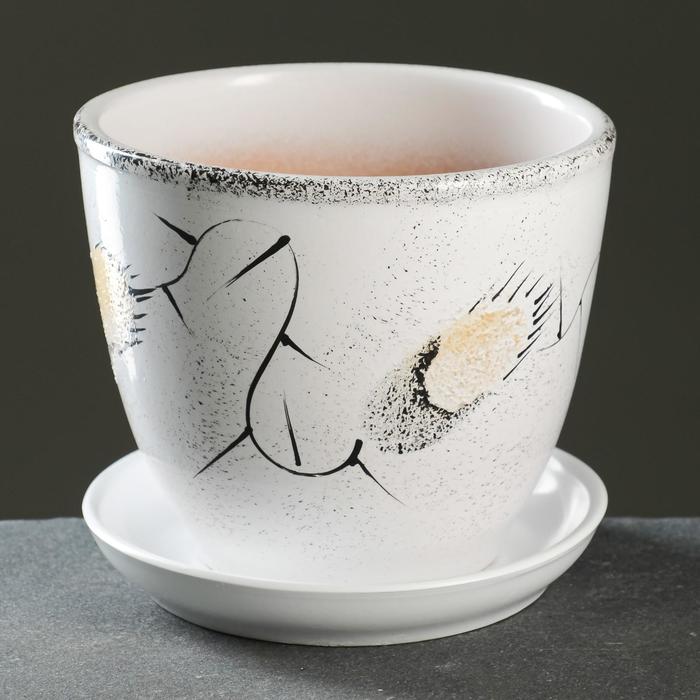 Горшок цветочный "Колючка" 1л
Горшок цветочный "Колючка" 1л