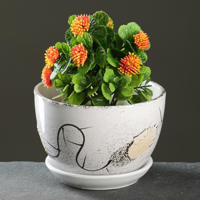 Горшок цветочный "Колючка" 0,75л
Горшок цветочный "Колючка" 0,75л