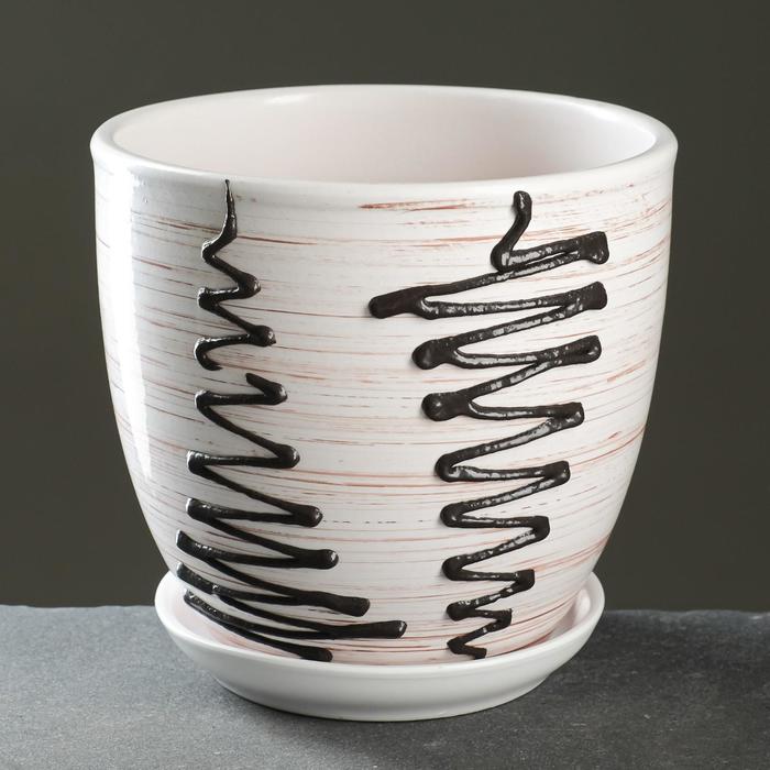 Горшок цветочный "Зигзаг" 2,5л
Горшок цветочный "Зигзаг" 2,5л