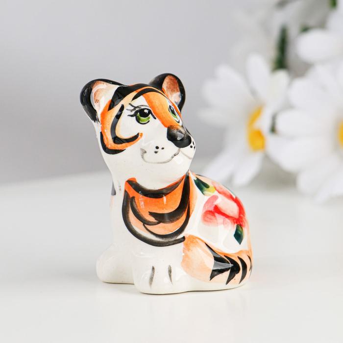 Сувенир "Тигр Андрей", гжель, цвет
Сувенир "Тигр Андрей", гжель, цвет
