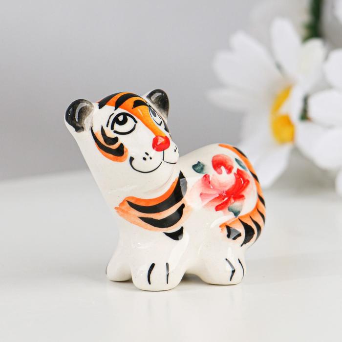 Сувенир "Тигр Юра", гжель, цвет
Сувенир "Тигр Юра", гжель, цвет