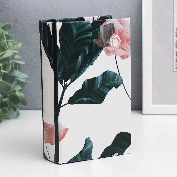 Сейф-книга дерево кожзам "Полупрозрачный мак" 17х11х5 см
Сейф-книга дерево кожзам "Полупрозрачный мак" 17х11х5 см