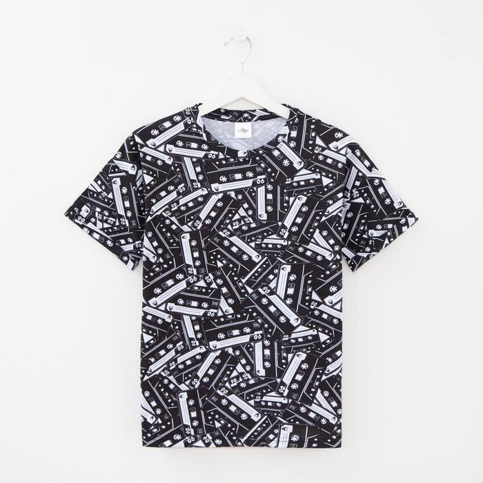 Футболка женская, цвет черно-белый, размер 46
Футболка женская, цвет черно-белый, размер 46