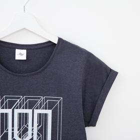 Футболка женская, цвет серый, размер 50
Футболка женская, цвет серый, размер 50