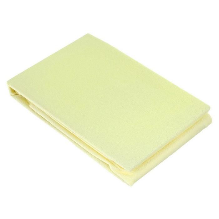 Наматрасник,размер 60х120 см, цвет желтый