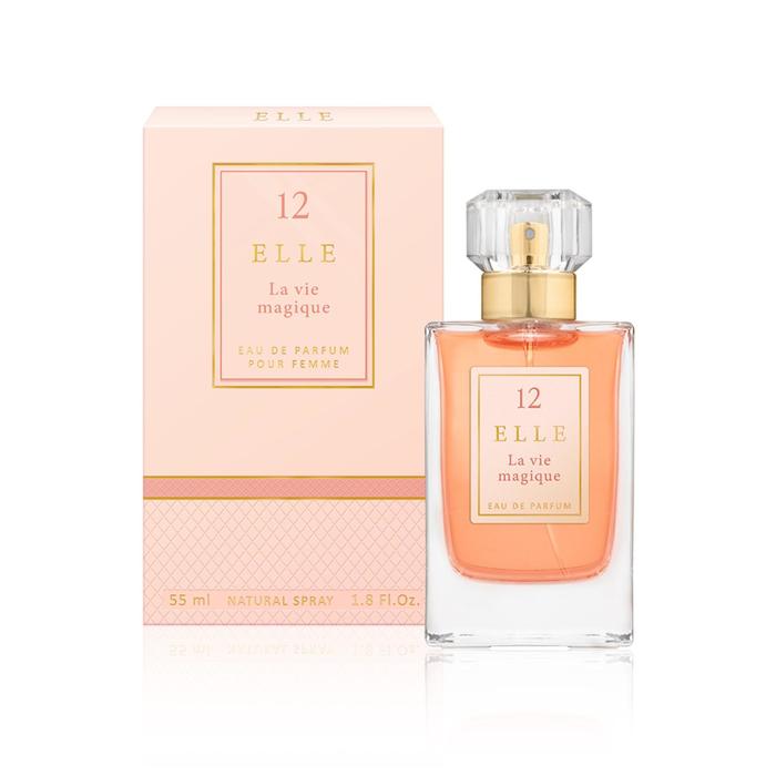 Парфюмерная вода женская Elle 12 La vie magique, 55 мл 
Парфюмерная вода женская Elle 12 La vie magique, 55 мл
