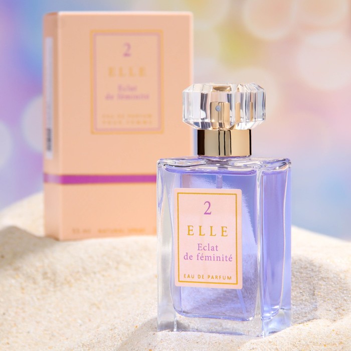 Парфюмерная вода женская Elle 2 Eclat de féminité, 55 мл
Парфюмерная вода женская Elle 2 Eclat de féminité, 55 мл