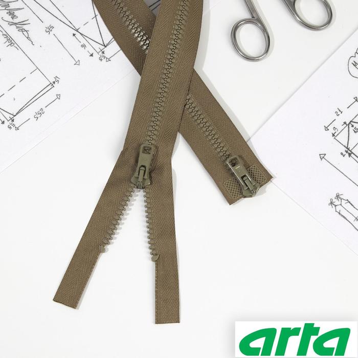 Молния «Трактор», 2 бегунка, Т10, разъёмная, 100 см, цвет фисташковый №110
Молния «Трактор», 2 бегунка, Т10, разъёмная, 100 см, цвет фисташковый №110