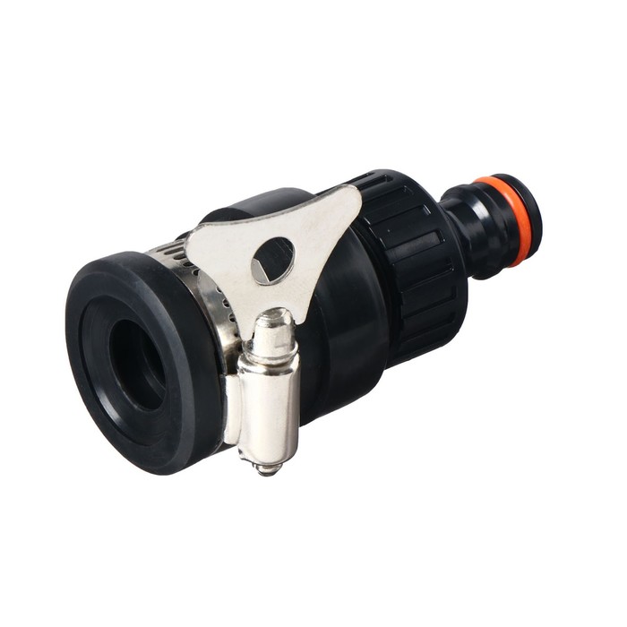 Штуцер с хомутом, 1/2" (12 мм), быстросъёмное соединение, пластик, резина
Штуцер с хомутом, 1/2" (12 мм), быстросъёмное соединение, пластик, резина