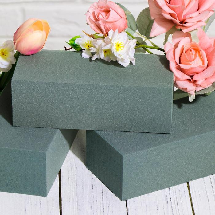 Губка флористическая "Оазис Витал", 23 х 11 х 7,5 см, набор 10 шт.
Губка флористическая "Оазис Витал", 23 х 11 х 7,5 см, набор 10 шт.