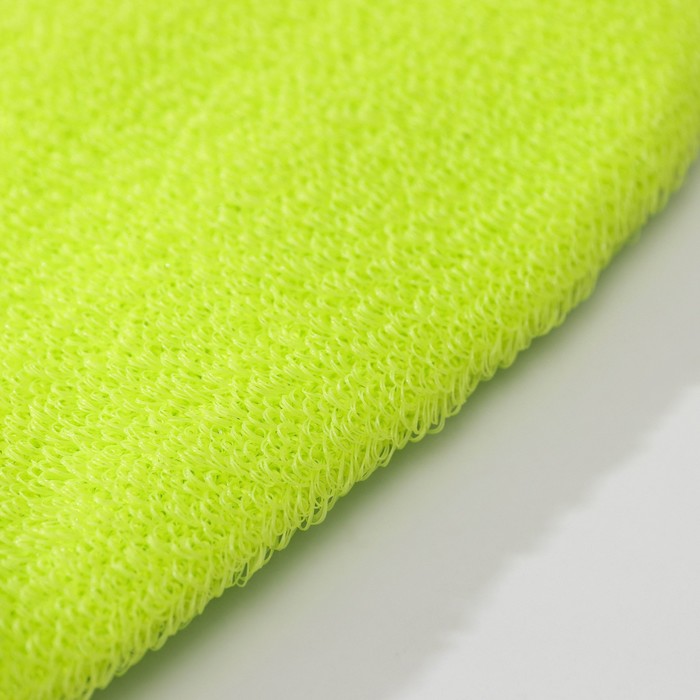 фото Мочалка - варежка для тела массажная доляна, 22×11,5 см, цвет микс