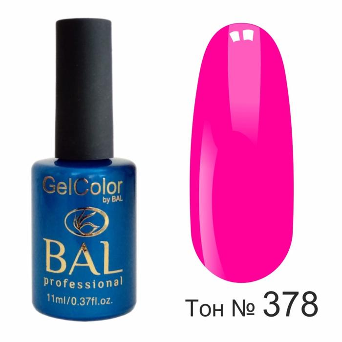 Гель-лак каучуковый BAL GelColor №378, 11 мл
Гель-лак каучуковый BAL GelColor №378, 11 мл