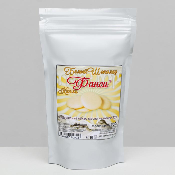 Шоколад «Фанси» белый, 300 г 
Шоколад «Фанси» белый, 300 г