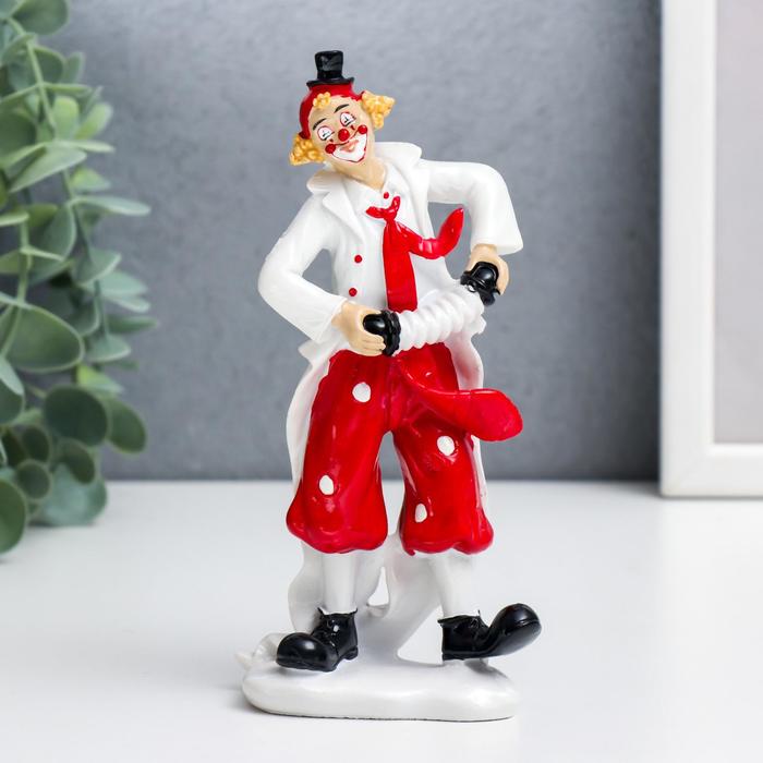 Сувенир полистоун "Клоун с гармошкой" бело-красный 15х4,5х7,5 см
Сувенир полистоун "Клоун с гармошкой" бело-красный 15х4,5х7,5 см