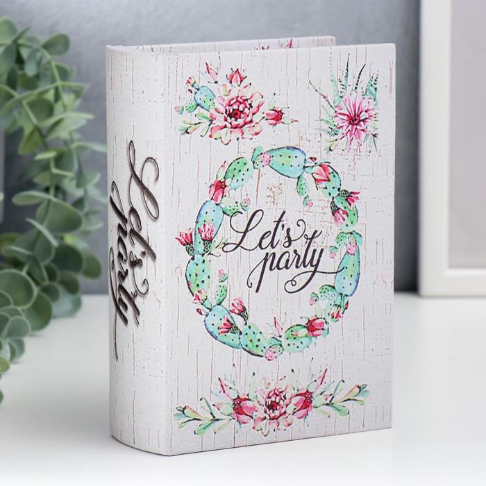 Шкатулка-книга дерево кожзам "Кактусы, суккуленты и цветы" 16х11х4,5 см
Шкатулка-книга дерево кожзам "Кактусы, суккуленты и цветы" 16х11х4,5 см