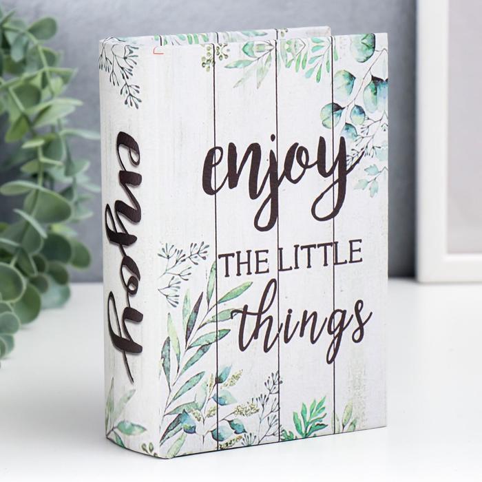 Шкатулка-книга дерево кожзам "Разнотравье" 16х11х4,5 см
Шкатулка-книга дерево кожзам "Разнотравье" 16х11х4,5 см