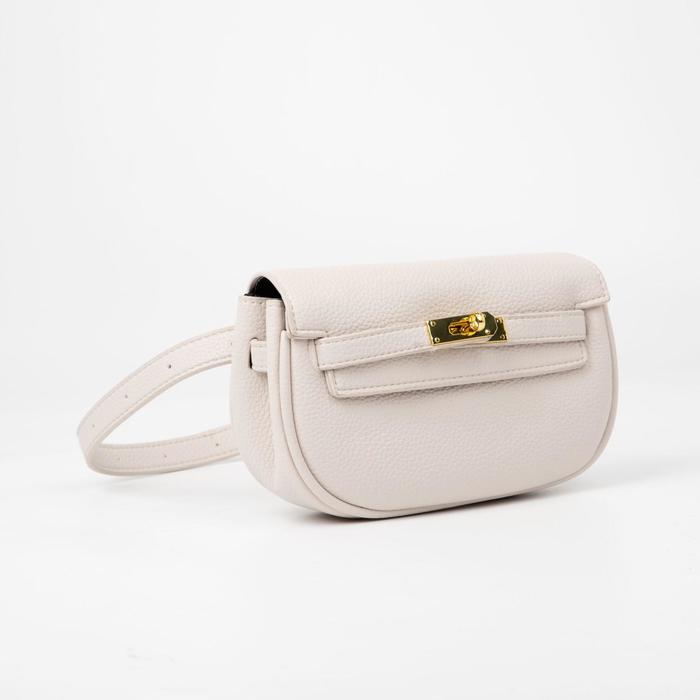 Сумка-мессенджер на клапане, длинный ремень, цвет молочный
Сумка-мессенджер на клапане, длинный ремень, цвет молочный