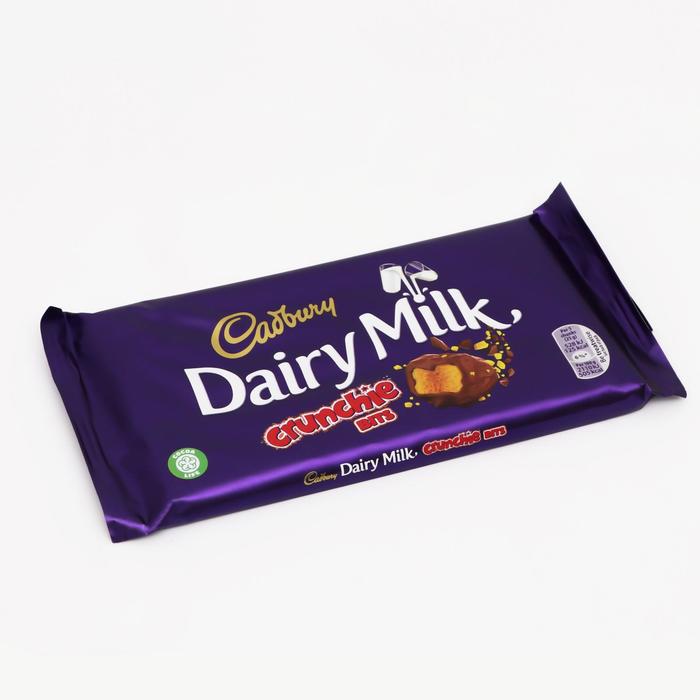 Шоколад Cadbury Дайри Милк Кранчи Битс, 200 г
Шоколад Cadbury Дайри Милк Кранчи Битс, 200 г