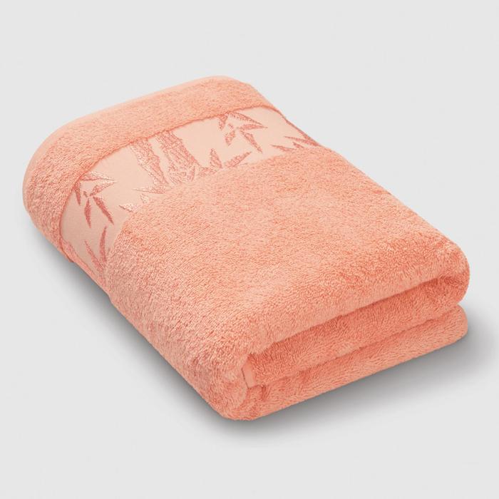 Полотенце махровое «Бамбук», размер 41х70 см, цвет персиковый
Полотенце махровое «Бамбук», размер 41х70 см, цвет персиковый