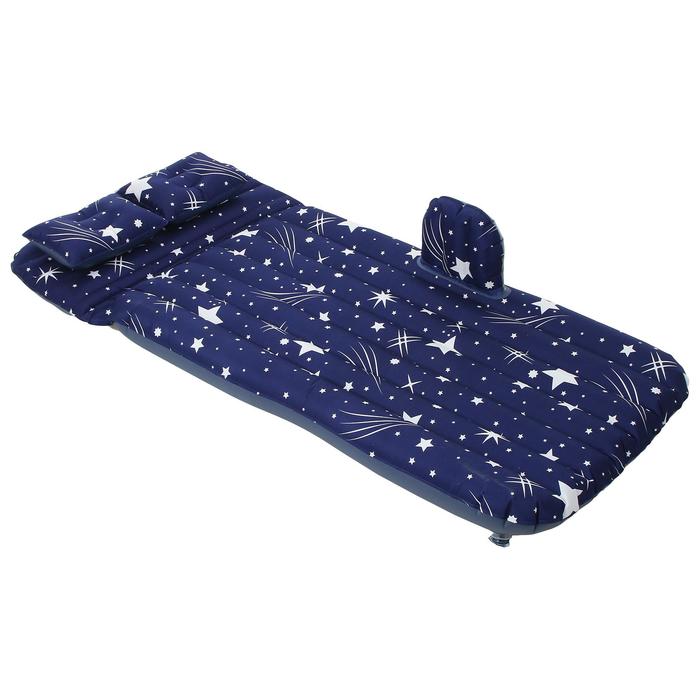 Матрас надувной в автомобиль, р. 130 х 75 х 38 см, цвет синий
Матрас надувной в автомобиль, р. 130 х 75 х 38 см, цвет синий