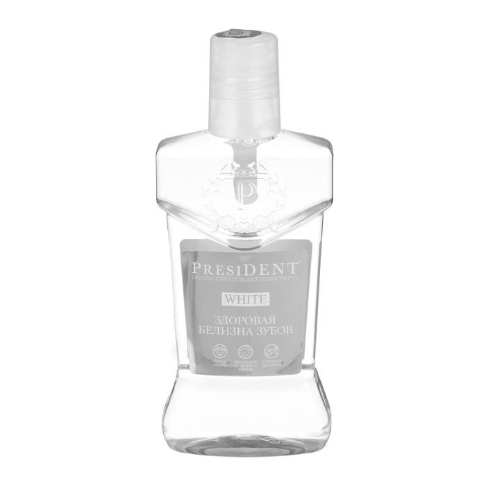 Ополаскиватель для полости рта President White здоровая белизна, 250 мл
Ополаскиватель для полости рта President White здоровая белизна, 250 мл