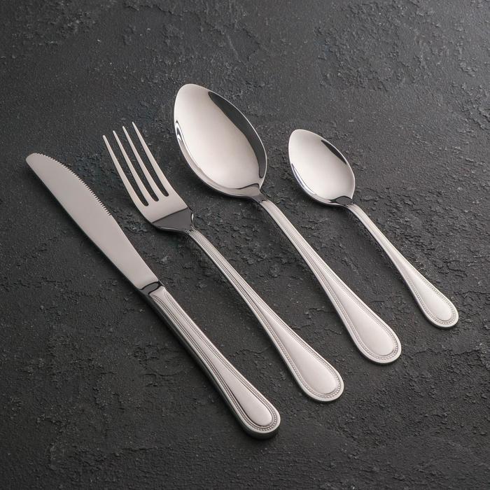 Набор столовых приборов «Престиж», 24 предмета
Набор столовых приборов «Престиж», 24 предмета