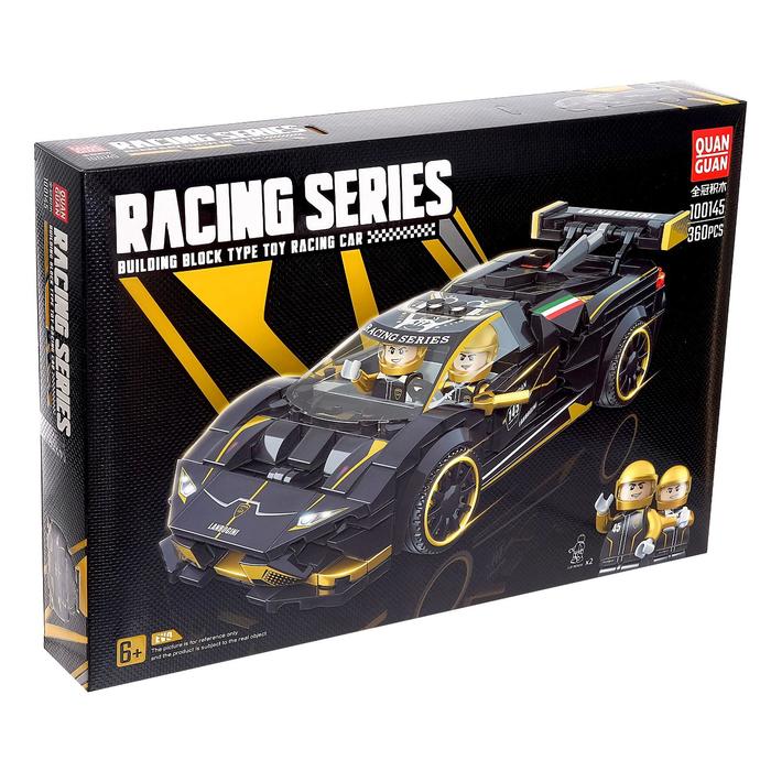 Конструктор блочный «Спорткар», 360 деталей
Конструктор блочный «Спорткар», 360 деталей