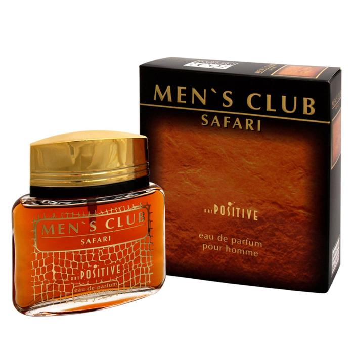 Парфюмерная вода мужская MEN'S CLUB SAFARI, 90 мл
Парфюмерная вода мужская MEN'S CLUB SAFARI, 90 мл