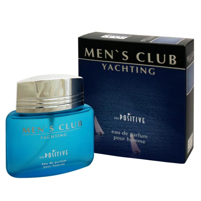 Парфюмерная вода мужская MEN'S CLUB YACHTING, 90 мл
Парфюмерная вода мужская MEN'S CLUB YACHTING, 90 мл