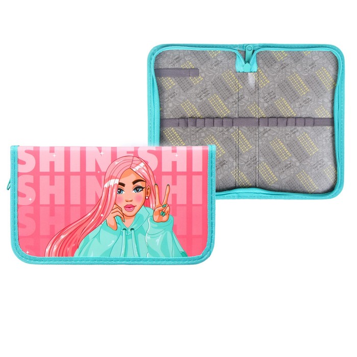 Пенал 1 секция, 115 х 205, ламинированный картон, Calligrata, «Девочка»
Пенал 1 секция, 115 х 205, ламинированный картон, Calligrata, «Девочка»