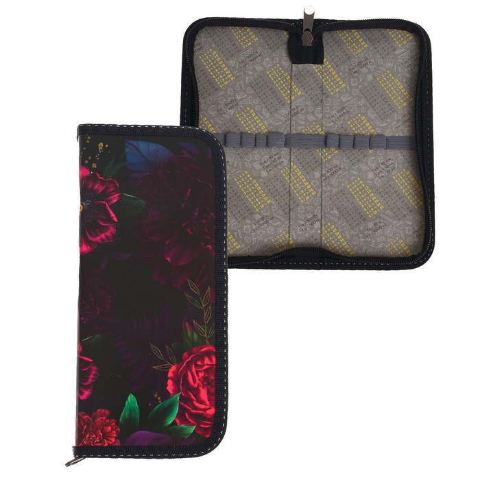 Пенал 1 секция, 90 х 195 мм, ламинированный картон Calligrata, «Цветы»
Пенал 1 секция, 90 х 195 мм, ламинированный картон Calligrata, «Цветы»