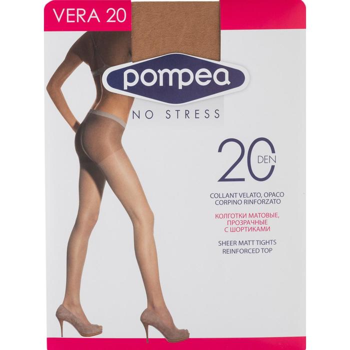 Колготки женские Vera 20 den, цвет cammello, размер 2
Колготки женские Vera 20 den, цвет cammello, размер 2