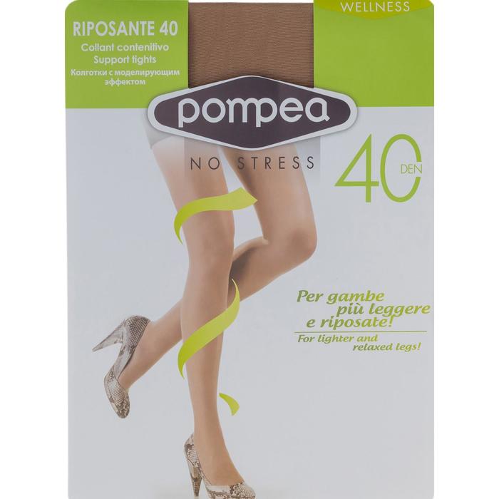 Колготки женские RIPOSANTE 40 den, цвет Nature, размер 1-2
Колготки женские RIPOSANTE 40 den, цвет Nature, размер 1-2