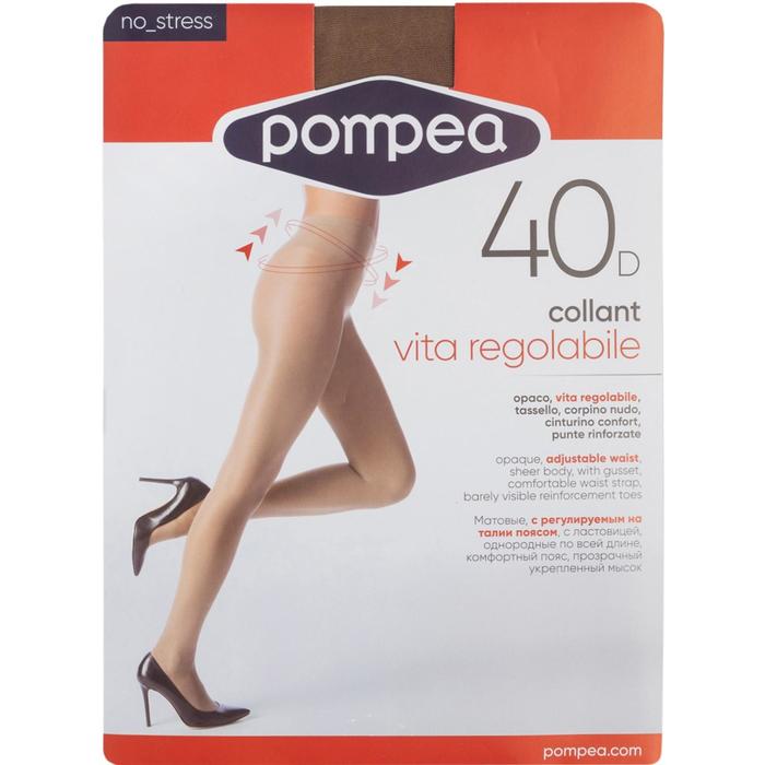 Колготки женские CL VITA 40 den, цвет Daino, размер 3 (M)
Колготки женские CL VITA 40 den, цвет Daino, размер 3 (M)