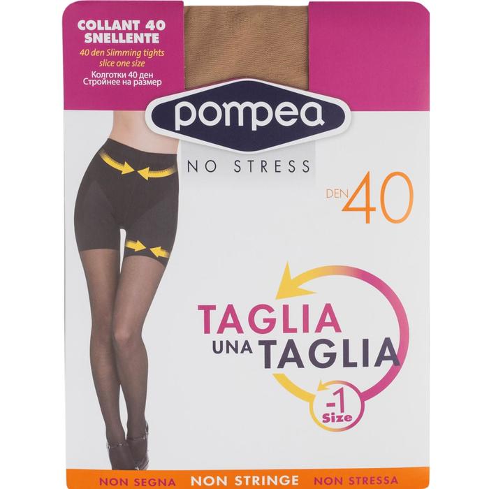 Колготки женские CL TAGLIA 40 den, цвет Naturale, размер 4
Колготки женские CL TAGLIA 40 den, цвет Naturale, размер 4