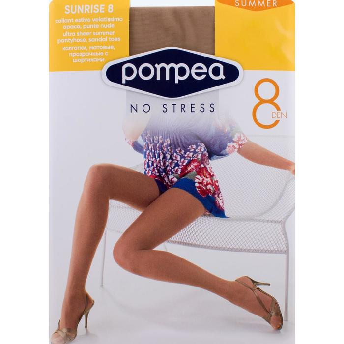 Колготки женские SUNRISE 8 den, цвет Playa, размер 2
Колготки женские SUNRISE 8 den, цвет Playa, размер 2