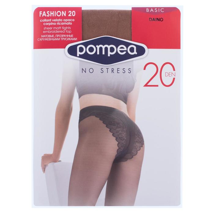 Колготки женские FASHION 20 den, цвет Daino, размер 4
Колготки женские FASHION 20 den, цвет Daino, размер 4