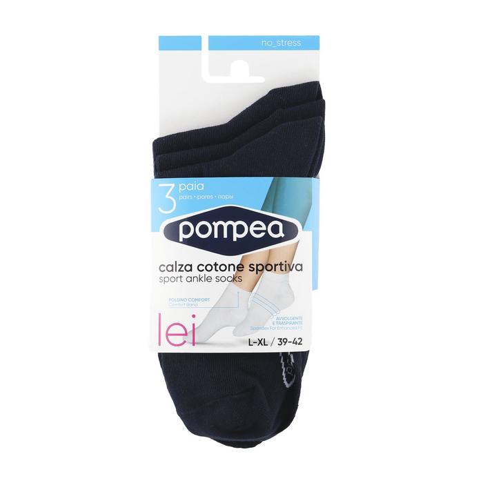 Носки женские BIKE SOCKS x3 LUI, цвет Nero, размер 39-42, 3 пары 
Носки женские BIKE SOCKS x3 LUI, цвет Nero, размер 39-42, 3 пары