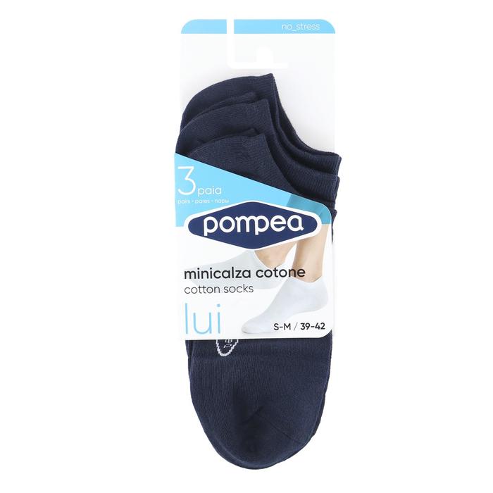 Носки мужские MINI CALZA LUI, цвет Blu, размер 43-46, 3 пары
Носки мужские MINI CALZA LUI, цвет Blu, размер 43-46, 3 пары