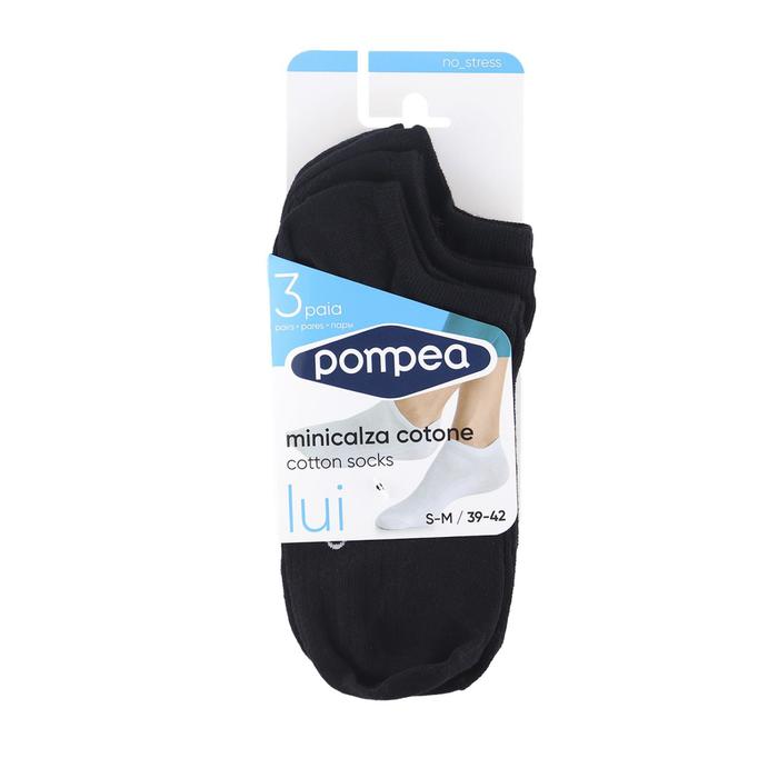 Носки мужские MINI CALZA LUI, цвет Nero, размер 39-42, 3 пары
Носки мужские MINI CALZA LUI, цвет Nero, размер 39-42, 3 пары