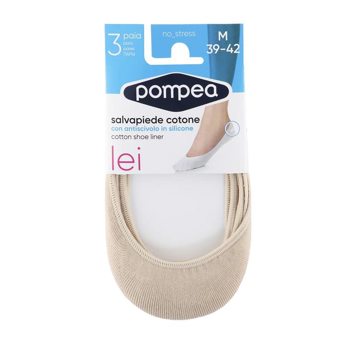 Подследники женские SALV.COT.X3, цвет Nudo, размер 35-38, 3 пары
Подследники женские SALV.COT.X3, цвет Nudo, размер 35-38, 3 пары